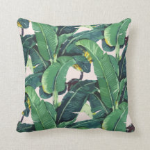 Banana leaf printed cushions