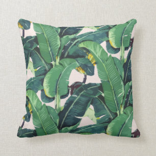 Banana leaf printed cushions
