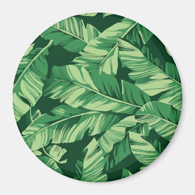 Banana Leaves 2 Magnet (Front)