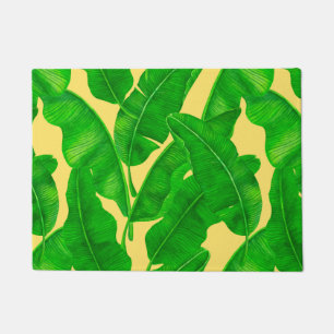 Banana leaves doormat