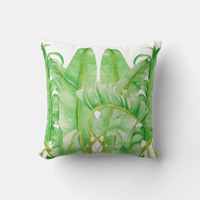 Banana Leaves on a Pillow (Front)