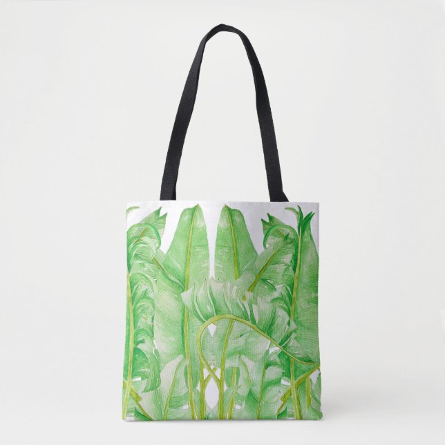 Banana Leaves on a Tote Bag (Front)