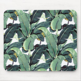 Banana Leaves Palm Tropical Mousepad