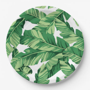Banana leaves paper plate