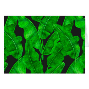 Banana leaves pattern