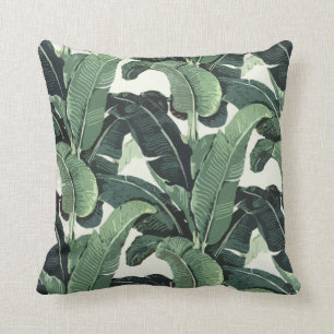 BANANA leaves Throw Pillow