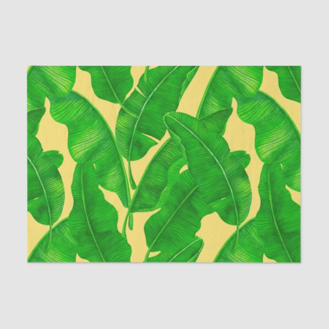 Banana leaves tissue paper (Front)