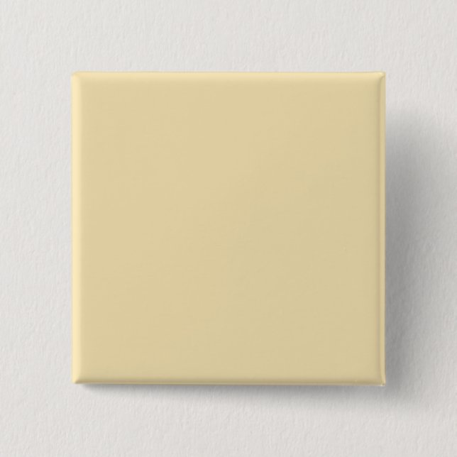 Banana Mania (solid colour)  2 Inch Square Button (Front)