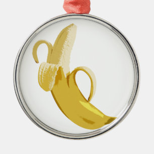 Banana Metal Ornament