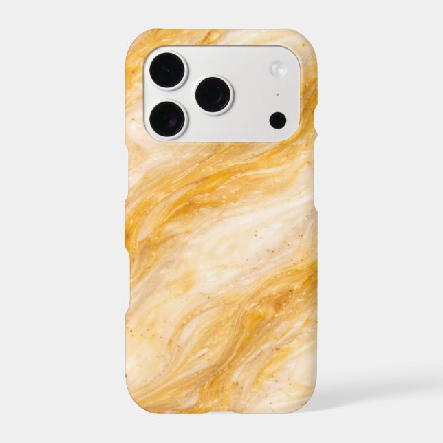 Banana Milkshake Marble Texture Design (Verso)