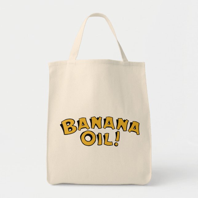 Banana Oil Tote Bag (Front)