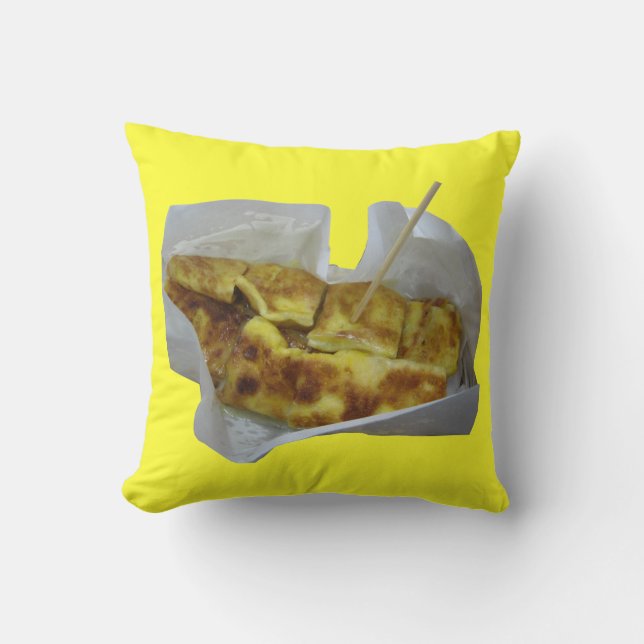 Banana Pancake ... Thai Street Food Throw Pillow (Front)