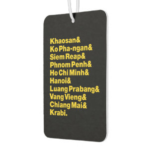 Banana Pancake Trail / Circuit Air Freshener