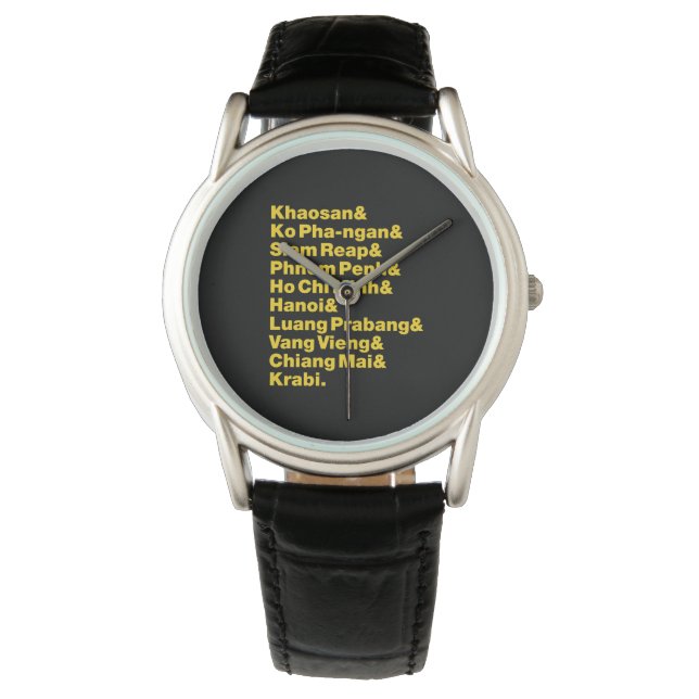 Banana Pancake Trail / Circuit Watch (Front)