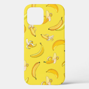 Banana Pattern 4 iPhone 12 Case