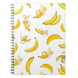 Banana Pattern 4 Notebook