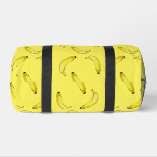 Banana Pattern Duffle Bag