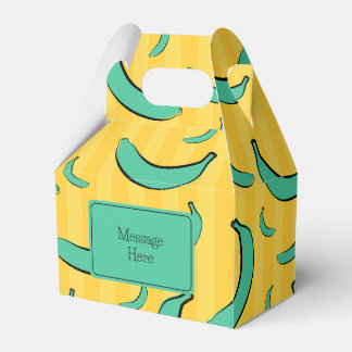 Banana Pattern Favour Box