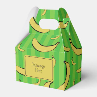 Banana Pattern Favour Box