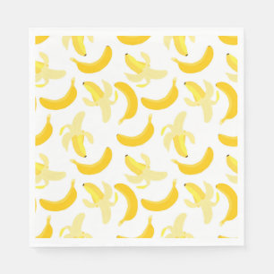 Banana pattern napkin