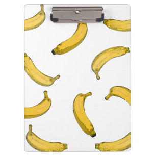 Banana pattern sketch version clipboard
