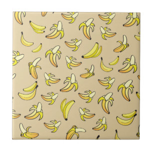 Banana Pattern Tile