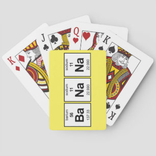 BaNaNa Periodic Table Playing Cards