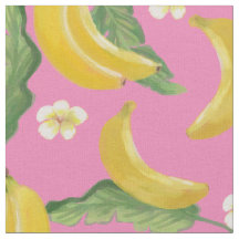 Banana pink fabric