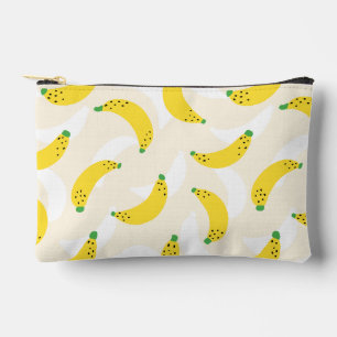 Banana Pop Yellow Cream Accessory Pouch