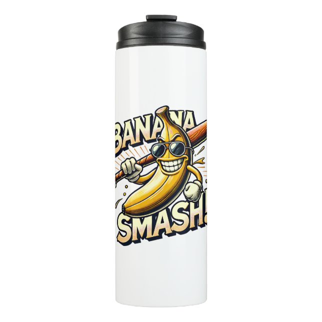 Banana Power-Up Thermal Tumbler (Front)