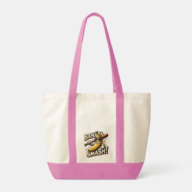 Banana Power-Up Tote Bag (Back)