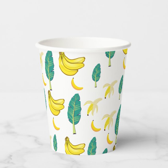 Banana Print Paper Cups (Front)