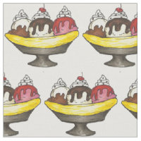 Banana Split Ice Cream Sundae Foodie Soda Fountain
