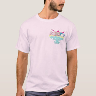Banana split kittens "Momo, Coco and Biru" T-Shirt