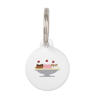 Banana Split Pet Tag