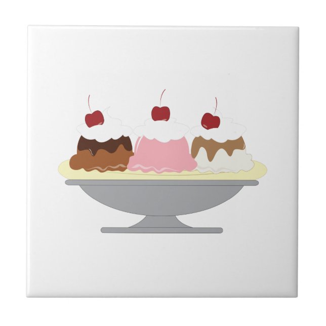 Banana Split Tile (Front)