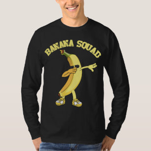 Banana Squad Dab Dabbing Dope Swag Vegan Vegetaria T-Shirt
