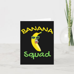 Banana Squad Food Summer Vacation Matching Fruit L Card