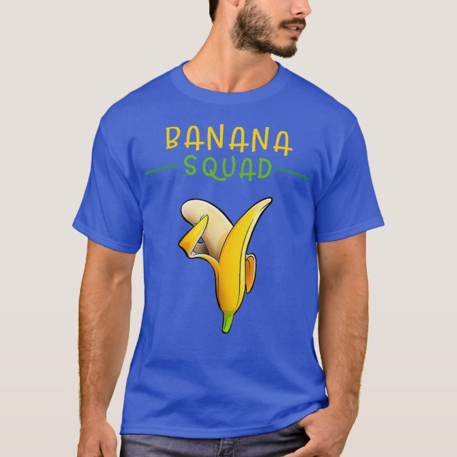 Banana Squad Funny Dabbing Banana SHIRT Food (Front)