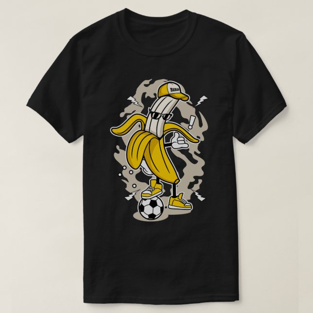 BANANA STREET SOCCER T-Shirt (Design Front)