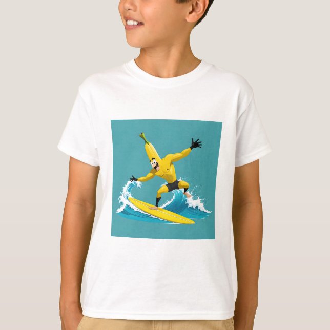Banana Surfer 01 T-Shirt (Front)