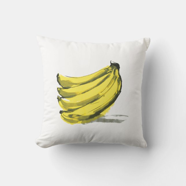 Banana Throw Pillow (Front)