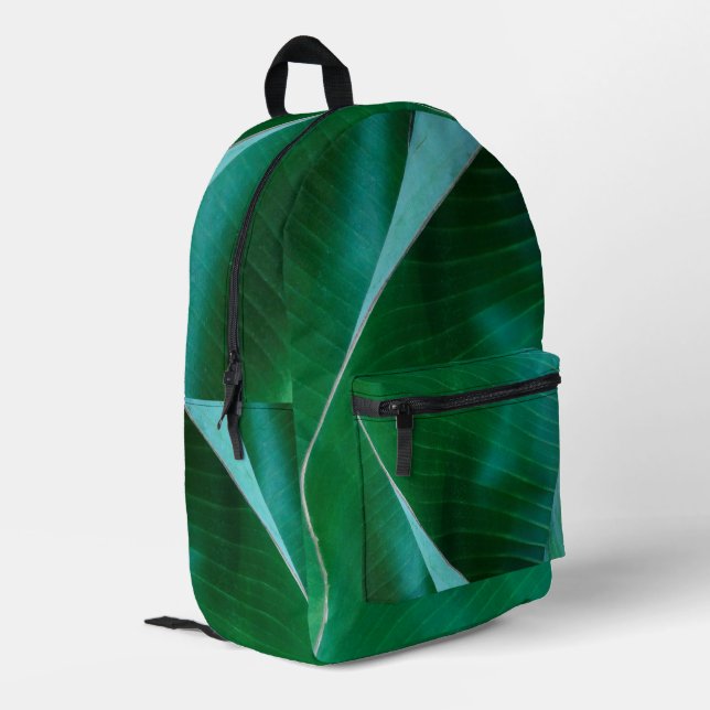 Banana Tree Closeup Backpack  (Back Corner Left)