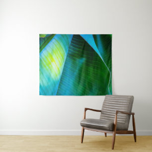 Banana Tree Closeup Tapestry