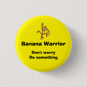 banana warrior pin