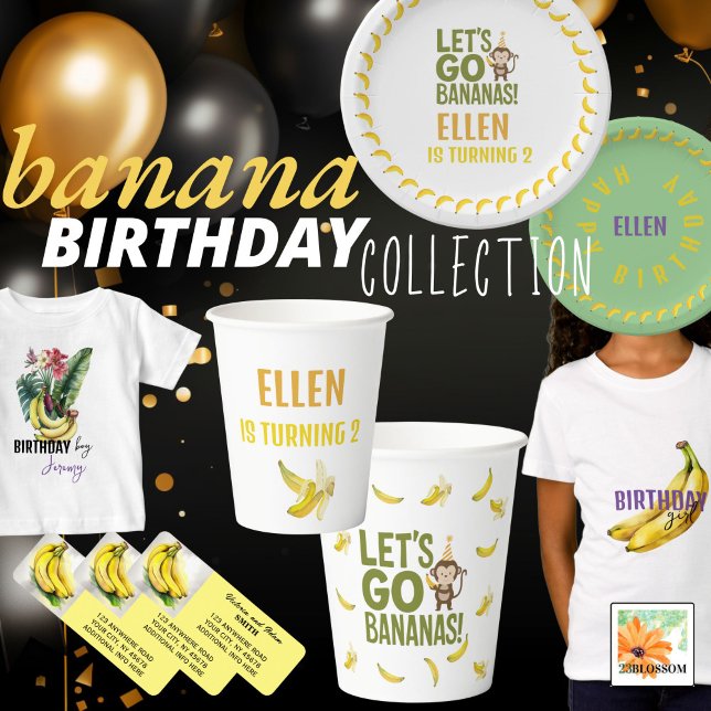 Banana watercolor bananas party (Creator Uploaded)
