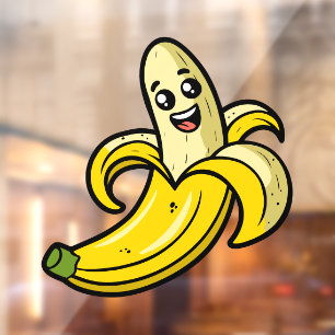 Banana Window Cling
