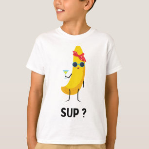 Banana with glasses fruit vegetarians vegans banan T-Shirt