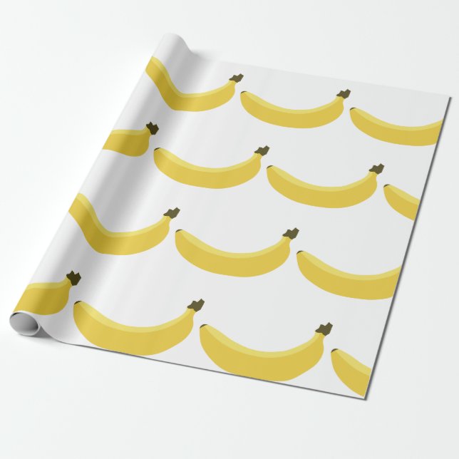 Banana Wrapping Paper (Unrolled)