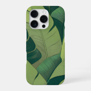 Bananarama Hawaiian Banana Leaves iPhone 16 Pro Case